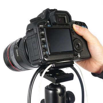Tether Cable Lock Arca Swiss Quick Release Tripod Camera Plate